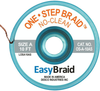 Desoldering Braid, 0.025 X 10Ft, Grey; Braid Material Easybraid - 39AH3945 - Newark, An Avnet Company