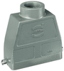 Hood, 10B, Top Entry, Aluminium, Pg29; Heavy Duty Connector Type Harting - 04C8600 - Newark, An Avnet Company