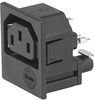 Un-Filtered Iec Module, 10A, Qc; Connector Type Schurter - 91C5941 - Newark, An Avnet Company