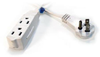 13 Ft Slimline Household Cord 16/3; Connector Type A Woods Industries - 05H7649 - Newark, An Avnet Company