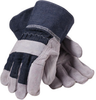 PIP 85-DB7563P Split Cowhide Leather Full Fingered Work & General Purpose Gloves - Wing Thumb - Uncoated - 616314-07897 - 616314-07897 - R. S. Hughes Company, Inc.