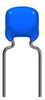 Capacitor, 1Uf, 50V, X7R, Radial Rohs Compliant Tdk - 28AK9627 - Newark, An Avnet Company
