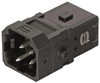 Rectangular Pwr Insert, Pin, 4Pos; Product Range Harting - 39AJ5758 - Newark, An Avnet Company