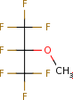 Heptafluoroisopropyl methyl ether -- 2107-3-23 - Image