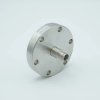 MHV Coaxial Feedthrough, 1 Pin, Grounded Shield, 2.75″ Conflat Flange - A0290-1-CF - MPF Products, INC.