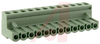 Plug, Terminal Block; 12 A; 250 V; 5 mm; 24 AWG/kcmil (Min.); 12; Screw; 4 kV - 70054805 - Allied Electronics, Inc.