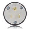 3-Prong Straight Plug, 15 Amp 125 Volt 5-15P Nylon Housing - 4541 - Suzhou Ele Mfg Co., Ltd.