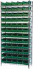 Shelving, Wire Shelving Kit, 14x36x74, 60 Bins -- AWS143630130G - Image