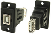 Usb Adapter, 2.0 Type B Rcpt-Type A Rcpt Rohs Compliant Cliff Electronic Components - 29AJ4913 - Newark, An Avnet Company