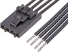 Wtb Cable, 4P Sl Rcpt-Free End, 5.9; Connector To Connector Molex - 88AH3084 - Newark, An Avnet Company