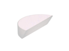 D-shaped Pickoff Mirror, Ø25.4 mm, Broadband Dielectric, 700-950 nm -- 10DD20BD.2 - Image