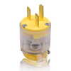 3-Prong Straight Plug, 15 Amp 250 Volt 6-15P with Green Neon Light - 4537 - Suzhou Ele Mfg Co., Ltd.