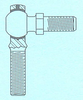 P Series Rod Ends - PMS-5-GR - Alinabal Motion Transfer Devices