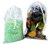 Clear Double Drawstring Plastic Bags - 48849 - U.S. Plastic Corporation