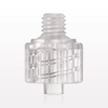 Threaded Connector, Male Luer Lock, Clear - 40065 - Qosina Corp.