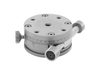 Manual Rotation Stage, Steel, 1.81 in. Diameter, 0.91 in. Height, 4° Fine, 8-32, 1/4-20 -- UTR46S - Image