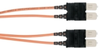 Ceramic Terminated 62.5-Micron Multimode GSA Fiber Optic Cable, SC-SC, Duplex Riser, 5-m (16.4-ft.) -- EFN4025-005M - Image