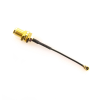 SMA Female St. B/H Connector With 1.13mm Cable (L-10CM) + UFL Connector - ET-SFS-BH-5L10C-U - Eteily Technologies India Pvt. Ltd.