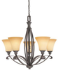 M239563 Mid. Chandeliers-Glass Up - 431971 - Capital Lighting, Inc.