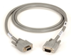 50FT M/F DB9 9-Conductor Straight-Wire Stranded Cable EMI/RFI Hood -- EGM12D-0050-MF - Image