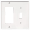 Combination Wallplates - 80405-T - Leviton Manufacturing