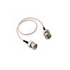 BNC Male St. Connector With RG316 Cable (L-3Mtr) + BNC Male St. Connector - ET-BMS-4L3-BMS - Eteily Technologies India Pvt. Ltd.