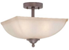 26653-BZ Semi-Flush Mts.-Bowl Style - 607851 - Capital Lighting, Inc.