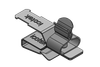 EMC Shield Clamps for Metal Sheet Edges, Pluggable- with or without Integrated Strain Relief - 36783.1 - icotek Corp