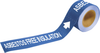 Brady Pipe Markers-To-Go B-736 Blue Plastic Self-Adhesive Pipe Marker - 1 in Height - 8 in Length - Printed Msg = ASBESTOS FREE INSULATION - 20402 - 754473-20402 - R. S. Hughes Company, Inc.