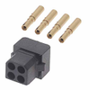 2+2 Pos. Female DIL 22 AWG Cable Conn. Kit, for Latches - M80-6130445 - Harwin Plc