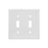 2-Gang Toggle Wall Plates, Metal Standard Size Textured Finish - 12SWS - Suzhou Ele Mfg Co., Ltd.