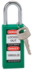 Green Long Body Safety Padlock - 123407 - Brady Corporation