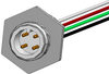 Sensor Cord, 4P M12 Plug-Free End, 12; Connector Type A Norcomp - 17AH5321 - Newark, An Avnet Company