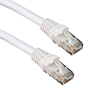Amphenol MP-64RJ45UNNW-001 Cat6 UTP Patch Cable (550-MHz) with Snagless RJ45 Connectors - White 1ft - Image