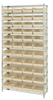 Quantum Small Parts Shelf Bin System - 53383 - U.S. Plastic Corporation