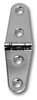 Hinges, Butt Hinges, Stainless Steel, Marine Butt Hinges Polished Stainless with holes -- SP1012 - Image