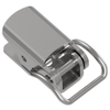Toggle Style Draw Latch, Small Size, Concealed Mount, Steel, Zinc Plate, Bright chromate -- TL-20-202-07