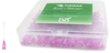 Fisnar QuantX™ 8001114-500 Straight Blunt End Needle Lavender 1.5 in x 30 ga - 8001114-500 - Ellsworth Adhesives
