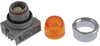 Panel Mount Indicator, Led, 22Mm, Amber, 120V; Led Color Idec - 74K3671 - Newark, An Avnet Company