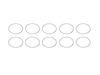 Lens Washer, 2.0 in. Diameter, 0.5 mm Thick, Delrin, 10 Pack -- LT20-SP05-PK