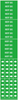 Brady B-946 White on Green Vinyl Self-Adhesive Pipe Marker - 2 1/4 in Height - 1/2 in Character Height - 2 3/4 in Length - Printed Msg = INERT GAS with Right Arrow - 7164-3C - 754476-81588 - R. S. Hughes Company, Inc.