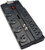 Protect It! 12-Outlet Surge Protector, 8-ft. Cord, 2880 Joules, Tel/Modem/Coaxial Protection -- TLP1208TELTV