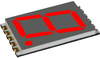 Display, Seven Segment, 17.78Mm, Red; Led Color Vcc (Visual Communications Company) - 72Y4926 - Newark, An Avnet Company