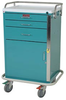 GP Line Three Drawer Emergency Cart with Storage Compar.. - 6161 - Harloff Company, Inc. (The)