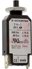 Circuit Breaker; 4 A; 240 VAC/48 VDC; 4000 VAC (Test Voltage); Quick Connect - 70160423 - Allied Electronics, Inc.
