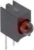 Indicator, PCB LED;Red;8mcd;T-1;20mA If;5V Vf;635nm;5V Vr;UL94V-0 (Housing);2mA - 70130356 - Allied Electronics, Inc.