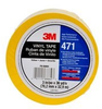 3M 471 Yellow Marking Tape - 3 in Width x 36 yd Length - 5.2 mil Thick - 68860 - 051115-68860 - R. S. Hughes Company, Inc.