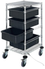 Cart W/ Dividable Grid Container, 4Bins; No. Of Bins Quantum Storage - 42AC4060 - Newark, An Avnet Company