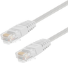 Category 5E Flat Patch Cable, Rj45 / Rj45, White, 7.0 Ft Rohs Compliant L-Com - 97AC8889 - Newark, An Avnet Company