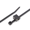 Heyco 15203 Edge Clip with 8″ UV Cable Tie, Zip Tie, Pre-assembled, Perpendicular Orientation, Side Fixing, for Panels from .04